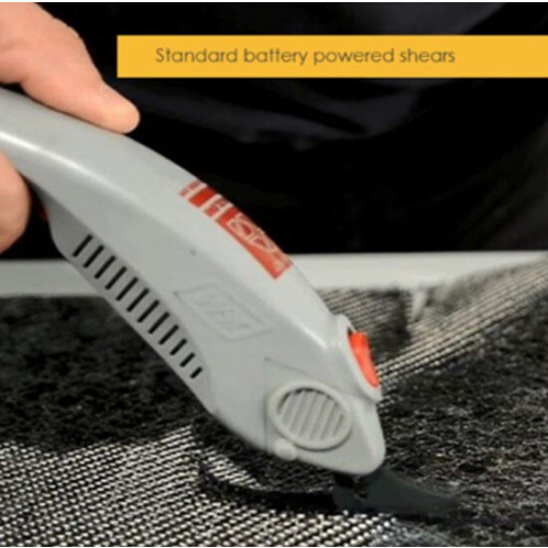 ELECTRIC SHEARS | GREY | 2 BLADES, CHARGER, STAND, BATTERY