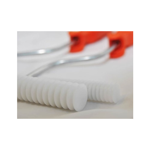 Plastic Finned Roller (Acetal) Push Fit 70 x 15mm